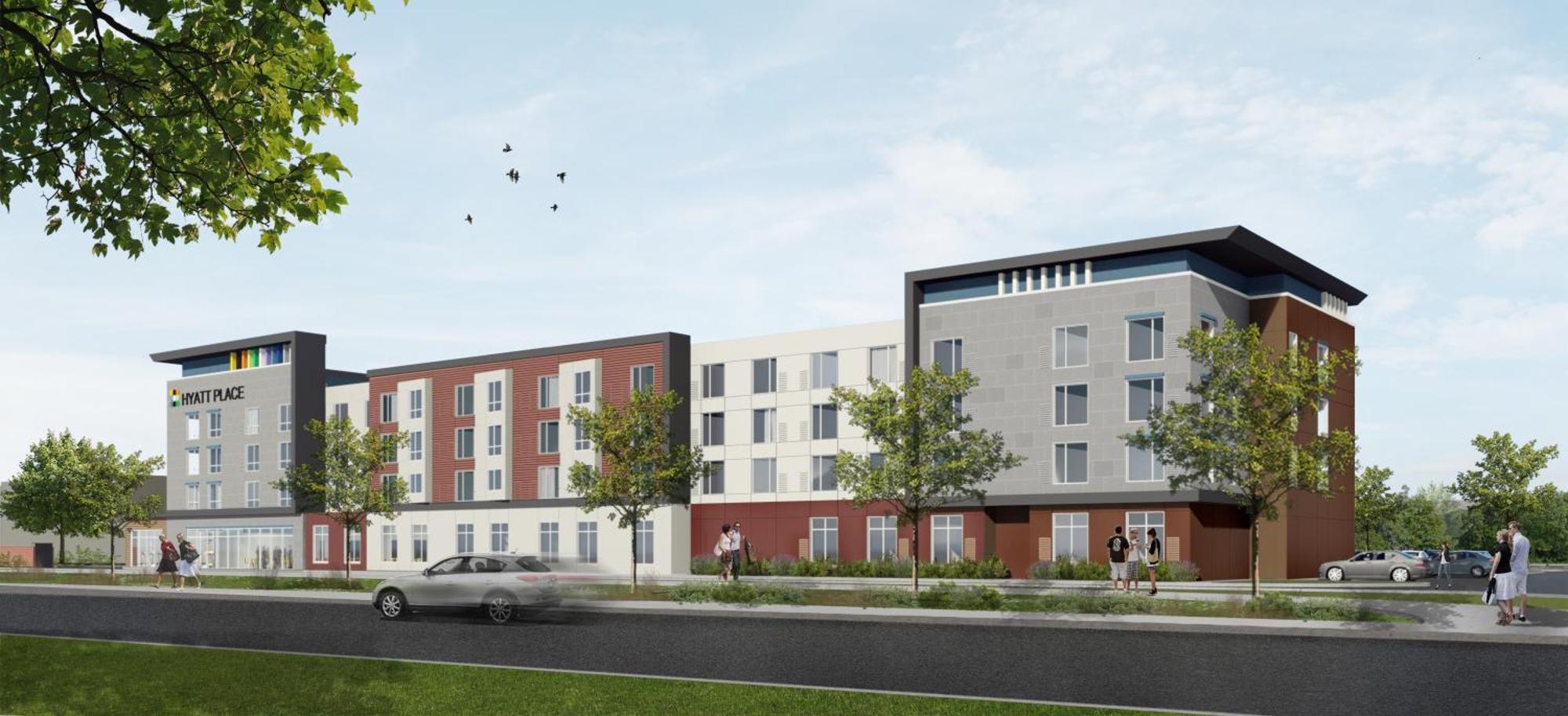 Hyatt Place Sacramento International Airport Exteriör bild
